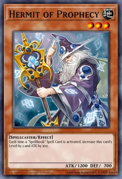 Hermit of Prophecy — Carta Yu-Gi-Oh!