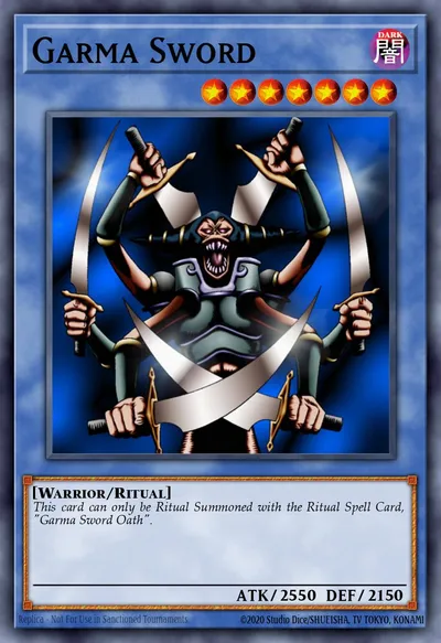 Garma Sword — Carta Yu-Gi-Oh!