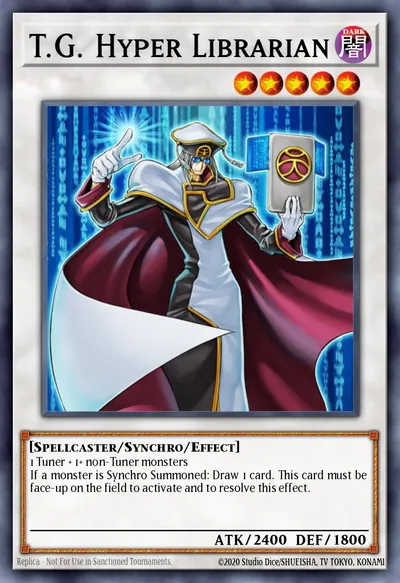 T.G. Hyper Librarian — Carta Yu-Gi-Oh!
