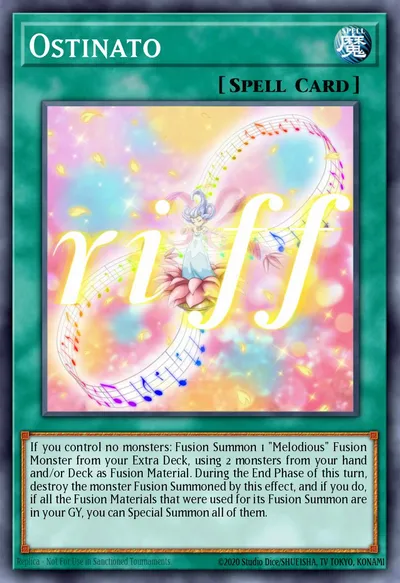 Ostinato — Carta Yu-Gi-Oh!