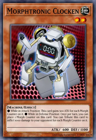 Morphtronic Clocken — Carta Yu-Gi-Oh!