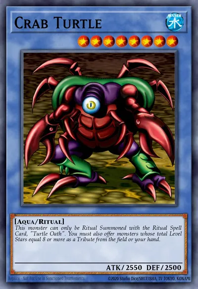 Caranguejo Tartaruga — Carta Yu-Gi-Oh!