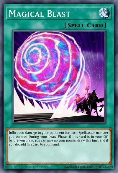 Explosão Mágica — Carta Yu-Gi-Oh!