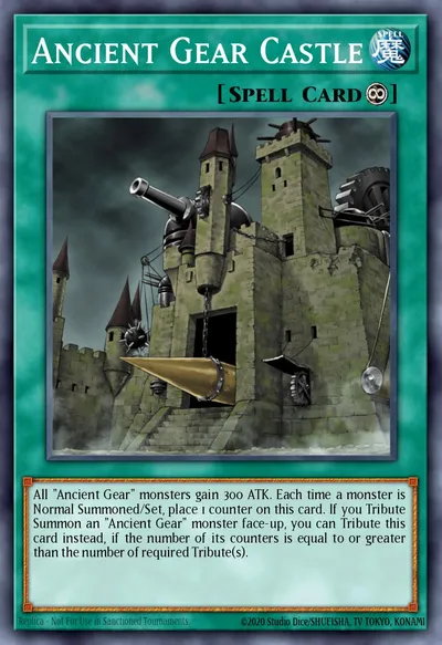 Castelo de Engrenagem Antiga — Carta Yu-Gi-Oh!