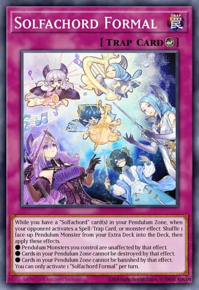 Solfachord Formal — Carta Yu-Gi-Oh!