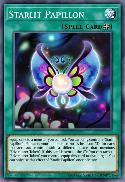Starlit Papillon — Carta Yu-Gi-Oh!