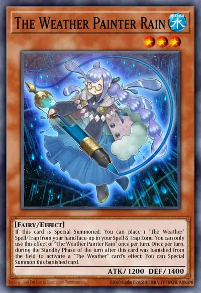 The Weather Painter Rain — Carta Yu-Gi-Oh!