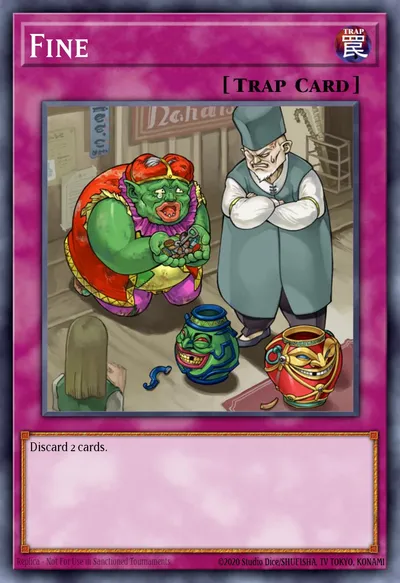 Fine — Carta Yu-Gi-Oh!