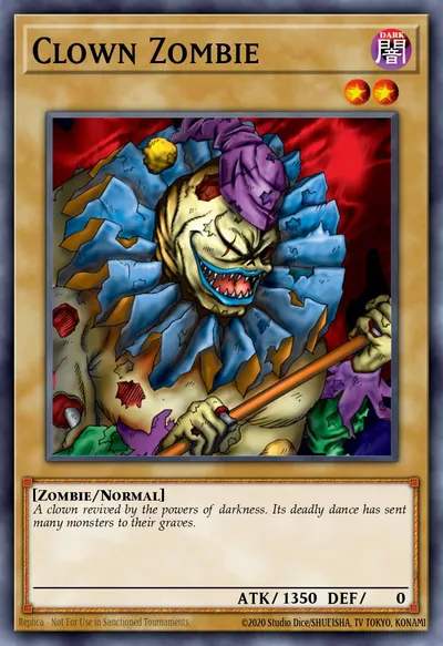 Zumbi Palhaço — Carta Yu-Gi-Oh!