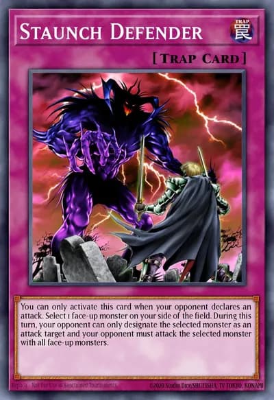 Defensor Inabalável — Carta Yu-Gi-Oh!