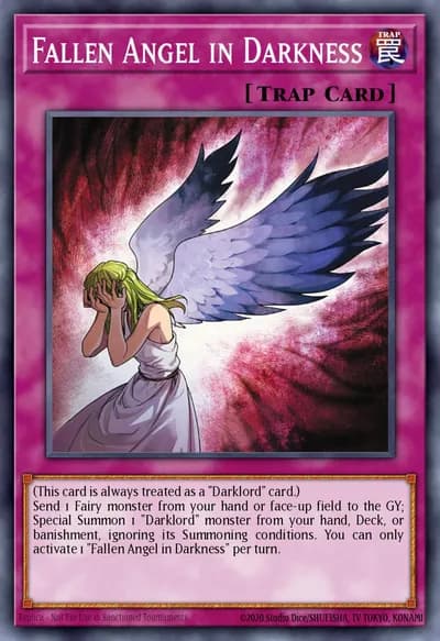 Fallen Angel in Darkness — Carta Yu-Gi-Oh!