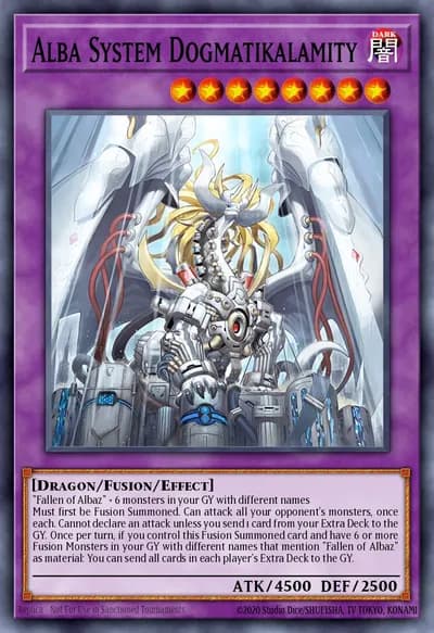 Alba System Dogmatikalamity — Carta Yu-Gi-Oh!