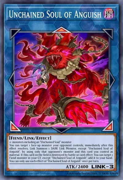 Unchained Soul of Anguish — Carta Yu-Gi-Oh!