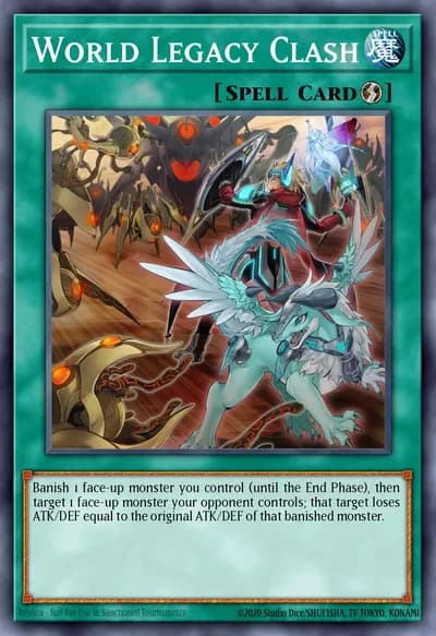 Conflito do Legado Mundial — Carta Yu-Gi-Oh!