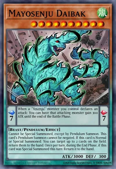 Mayosenju Daibak — Carta Yu-Gi-Oh!