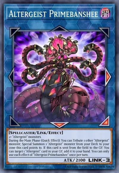 Altergeist Primebanshee — Carta Yu-Gi-Oh!