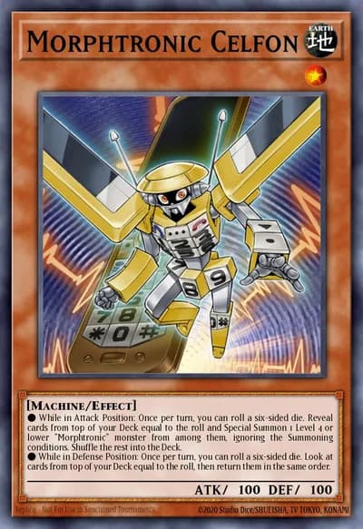 Morphtronic Celfon — Carta Yu-Gi-Oh!