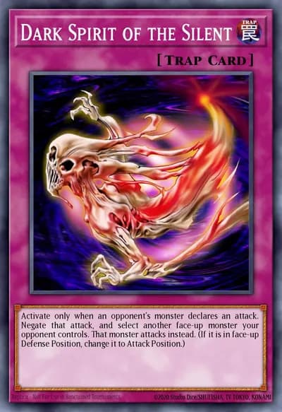 Espírito Sombrio do Silêncio — Carta Yu-Gi-Oh!