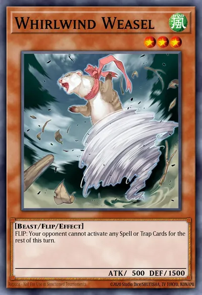 Furão do Vento — Carta Yu-Gi-Oh!