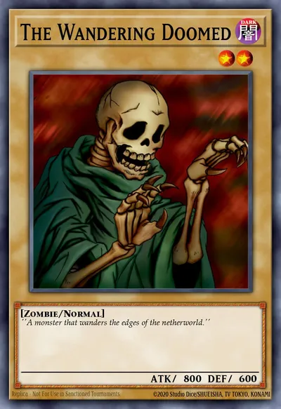 O Errante Condenado — Carta Yu-Gi-Oh!