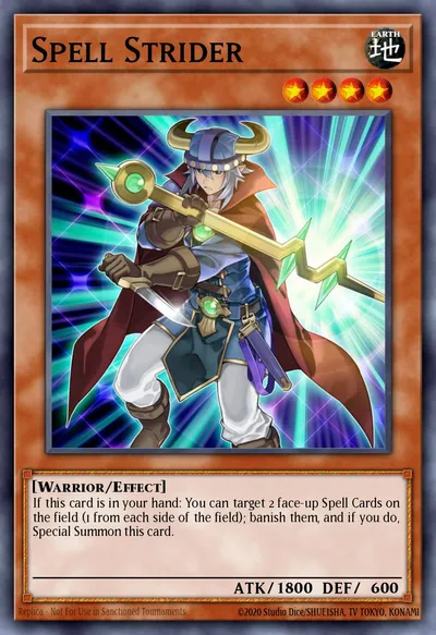 Spell Strider — Carta Yu-Gi-Oh!