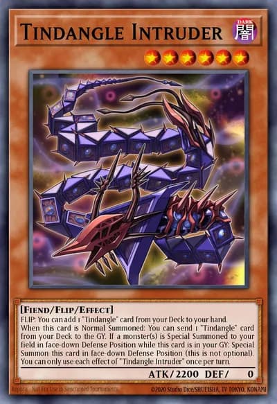 Tindangle Intruder — Carta Yu-Gi-Oh!