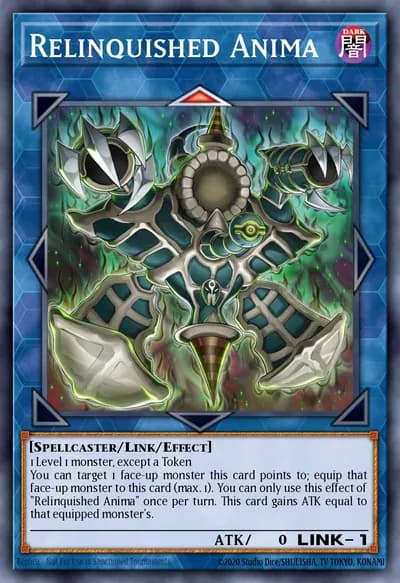 Relinquished Anima — Carta Yu-Gi-Oh!