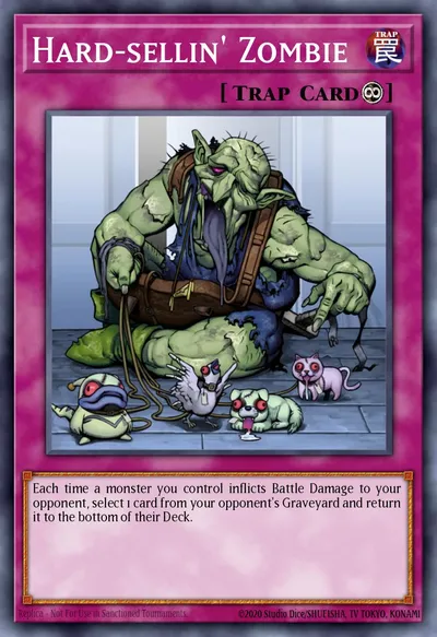 Zumbi Vendedor — Carta Yu-Gi-Oh!