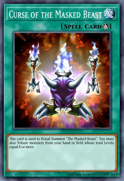 Curse of the Masked Beast — Carta Yu-Gi-Oh!