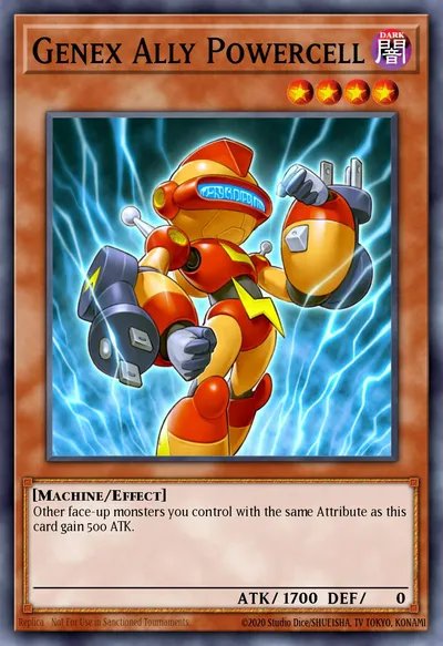 Genex Ally Powercell — Carta Yu-Gi-Oh!