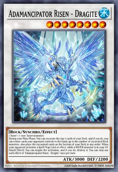 Adamancipator Risen - Dragite — Carta Yu-Gi-Oh!