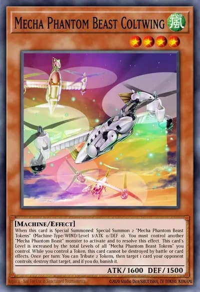 Mecha Phantom Beast Coltwing — Carta Yu-Gi-Oh!