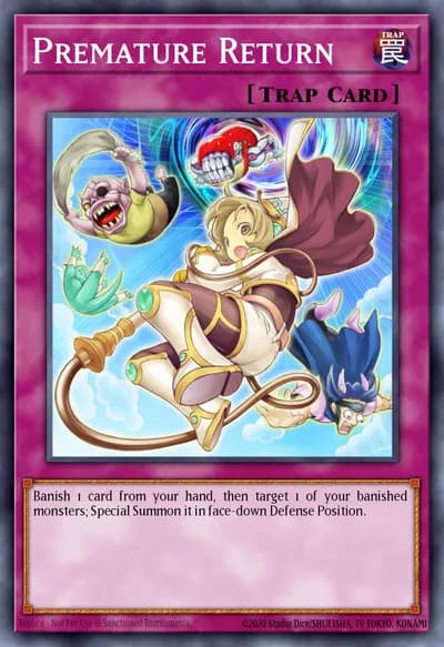 Retorno Prematuro — Carta Yu-Gi-Oh!