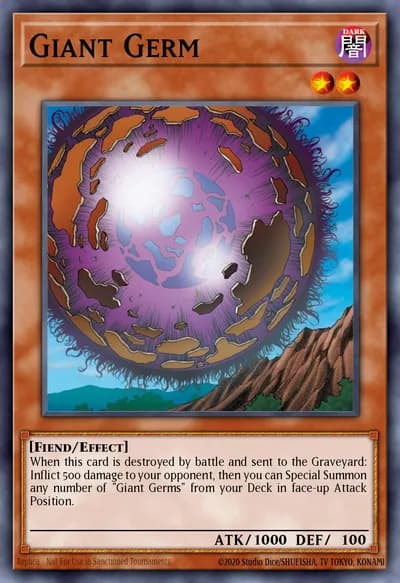 Giant Germ — Carta Yu-Gi-Oh!