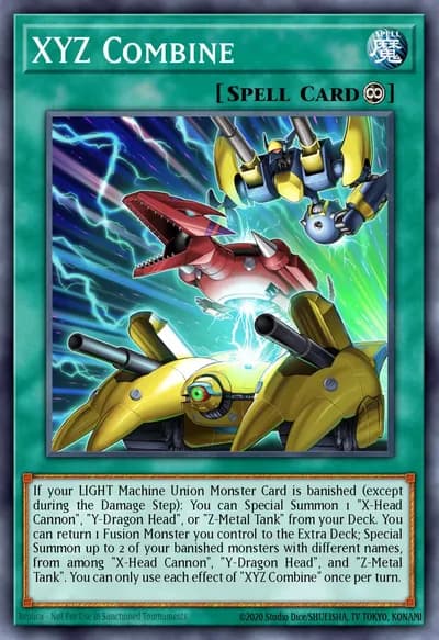 XYZ Combine — Carta Yu-Gi-Oh!