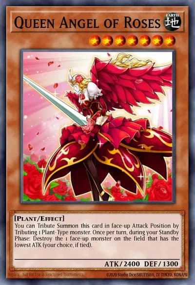 Queen Angel of Roses — Carta Yu-Gi-Oh!