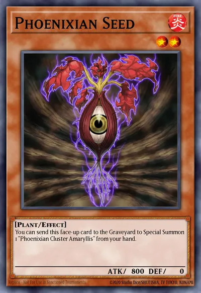 Semente Fenícia — Carta Yu-Gi-Oh!