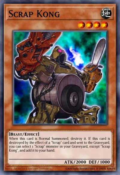 Scrap Kong — Carta Yu-Gi-Oh!