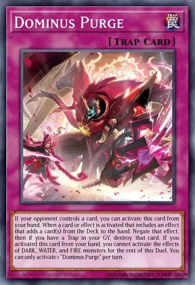 Dominus Purge — Carta Yu-Gi-Oh!