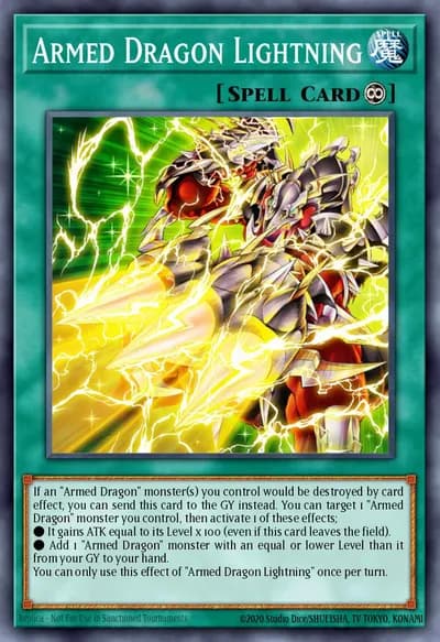 Armed Dragon Lightning — Carta Yu-Gi-Oh!
