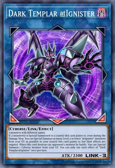 Dark Templar @Ignister — Carta Yu-Gi-Oh!