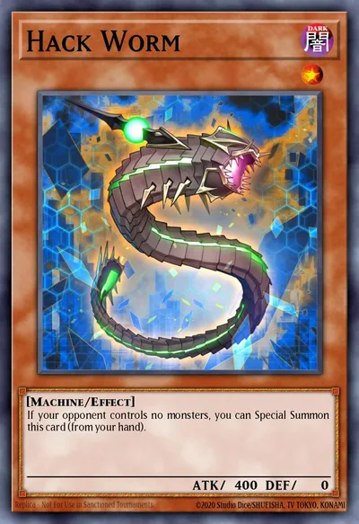 Hack Worm — Carta Yu-Gi-Oh!