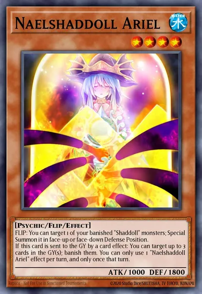 Naelshaddoll Ariel — Carta Yu-Gi-Oh!