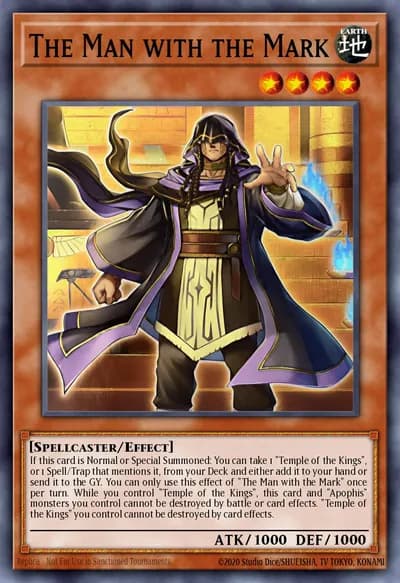 The Man with the Mark — Carta Yu-Gi-Oh!