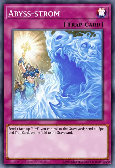 Abismo-tempestade — Carta Yu-Gi-Oh!