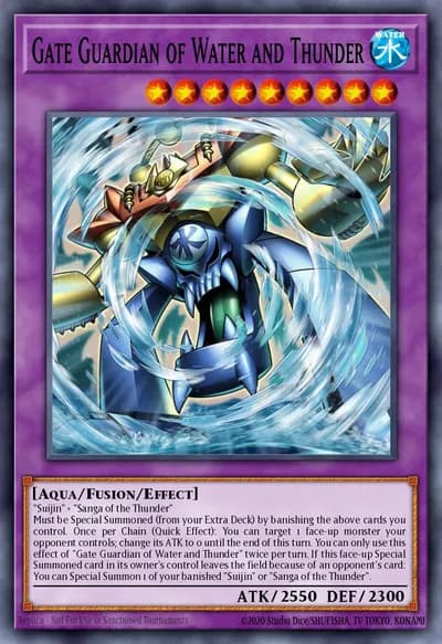 Gate Guardian of Water and Thunder — Carta Yu-Gi-Oh!