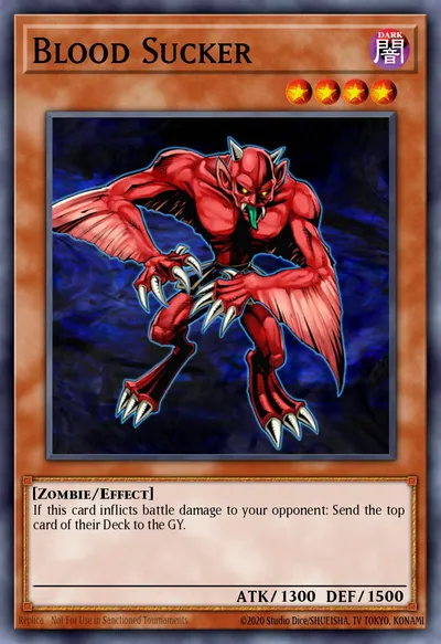 Blood Sucker — Carta Yu-Gi-Oh!