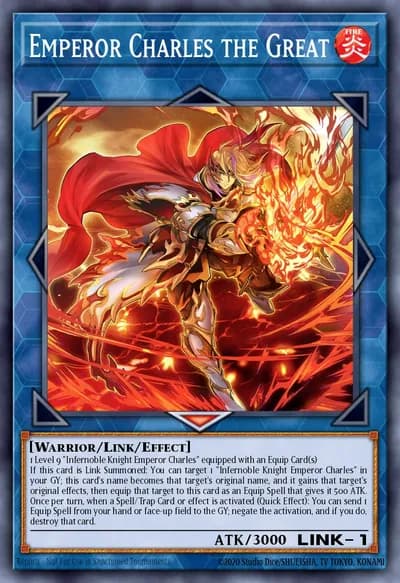 Imperador Carlos Magno — Carta Yu-Gi-Oh!