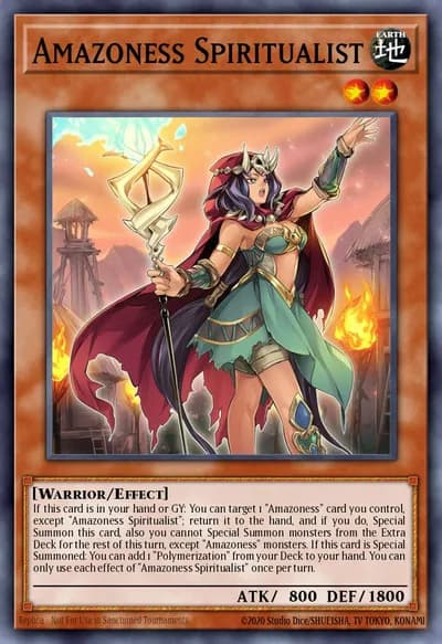 Amazoness Spiritualist — Carta Yu-Gi-Oh!