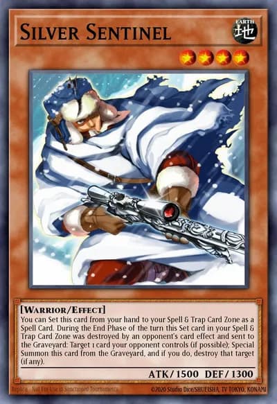 Sentinel de Prata — Carta Yu-Gi-Oh!